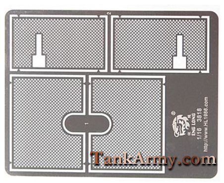 (Factory Price) Metal debris screens / photo etched grills for Tiger I